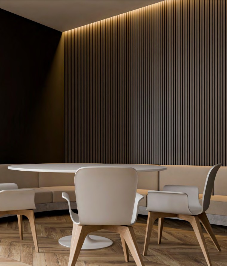 Moove Urban interior wall and ceiling coverings